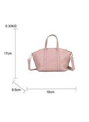 Chic Light Pink Leather Purse for Women - Elevate Your Style with a Touch of Feminine Flair