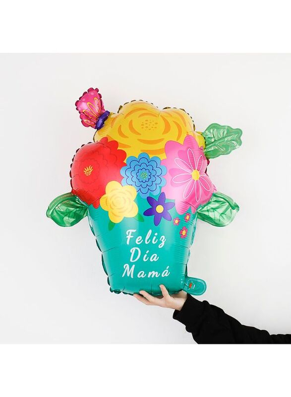 1 pc Birthday Party Balloons Large Size Flowers Foil Balloon Adult & Kids Party Theme Decorations for Birthday, Anniversary, Baby Shower