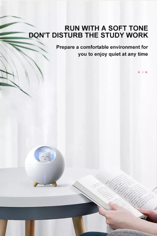 Purrfect Planet Cat Humidifier: Whisk Away Dryness for a Comfortable Environment