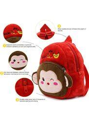 Mini Backpack Kids Cute School Shoulder Bag Toddler Plush Small Backpack Baby Schoolbag Preschool Bag Gift, Monkey