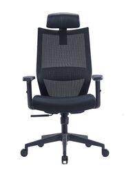 Ergonomic Office Chair with Lumbar Support and Rollerblade Wheels, Reclining High Back with Breathable Mesh,Adjustable Headrest & Armrest,Comfortable Computer Chair,Home Office Desk Chairs