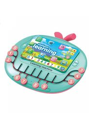 Newest modern math learning machine toy apple shape infant, Green