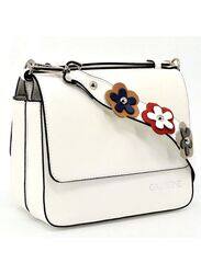 Elegant and Timeless White Leather Handbag for Women