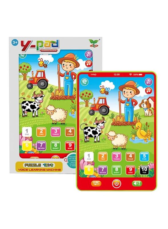 Voice Learning Machine Toy for 3+ Years , Interactive Learning of ABCs, Music, Numbers, and Animal Sounds