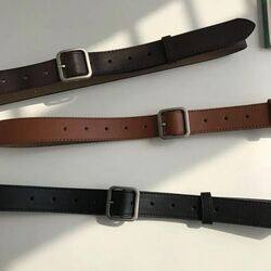 Leather Belts for Women Waist Sash Female Waistband Dresses Jeans Belts, Coffee