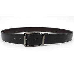 Men's calf leather belt made in Italy, A Versatile Accessory for Any Occasion, Black, 115cm