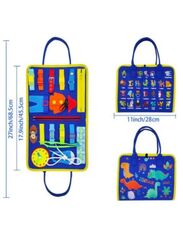 Preschool Educational Learning Toys for Learning Early Basic Life Skills Portable Activity bag for kids