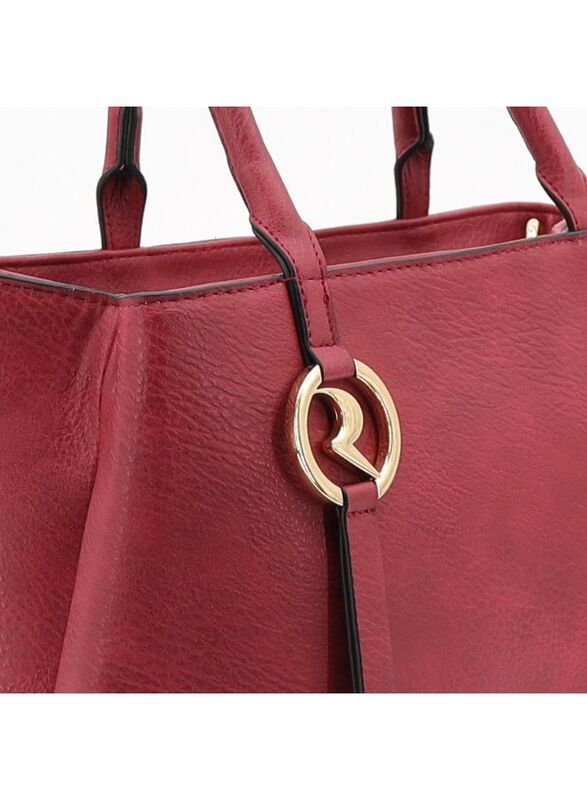Flamboyant Red Leather Bag for Women - The Perfect Accessory for Any Outfit