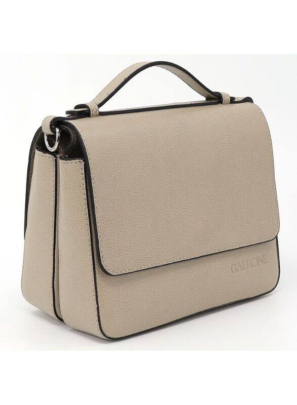 GALITZINE Tan Leather Handbag - Timeless Elegance in a Chic Hue