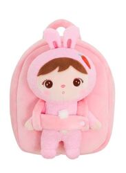 Doll Backpack Plush Toys for Kids Cute Stuffed Animals for Child Kindergarten School Shoulder Bag(Rabbit)