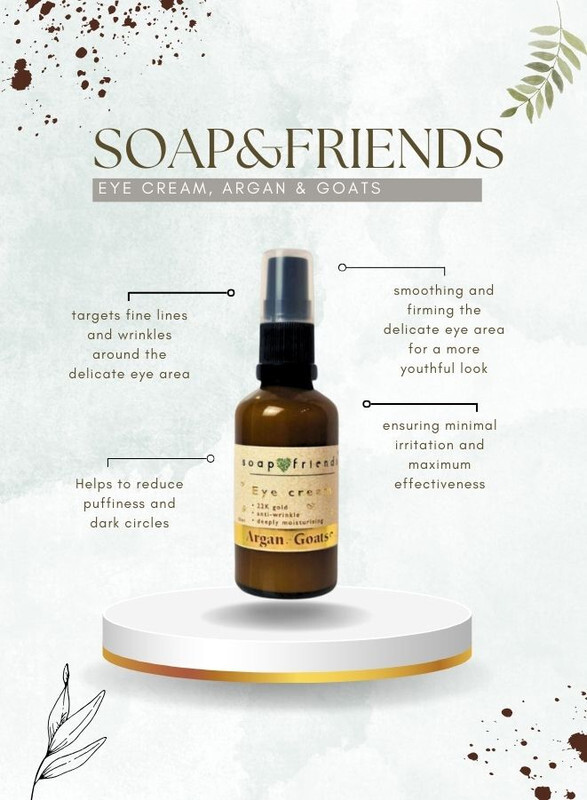 Soap&Friends Anti-Wrinkle Eye Cream, 50 ml