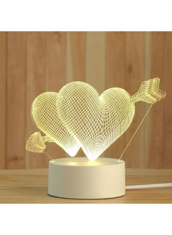 Creative Night Light 3D Acrylic Bedroom Small Decorative 3D Lamp Night Lights For Home Decoration