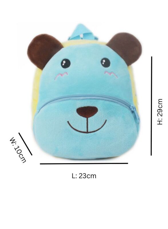 Mini Backpack Kids Cute School Shoulder Bag Toddler Plush Small Backpack Baby Schoolbag Preschool Bag Gift, Bear