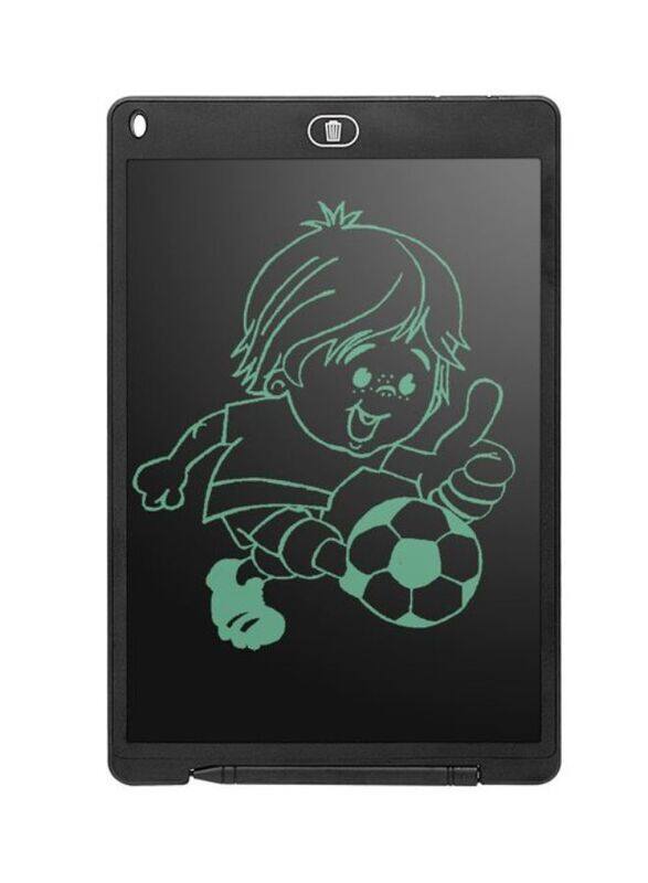 

Generic 12 inch Writing Tablet Multifunctional Pressure Sensing ABS Protective LCD Drawing Board for Children,Black