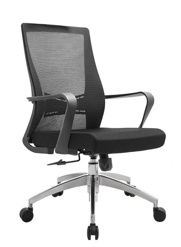 Heavy Duty Breathable Mesh Office Chair with Adjustable Height Settings