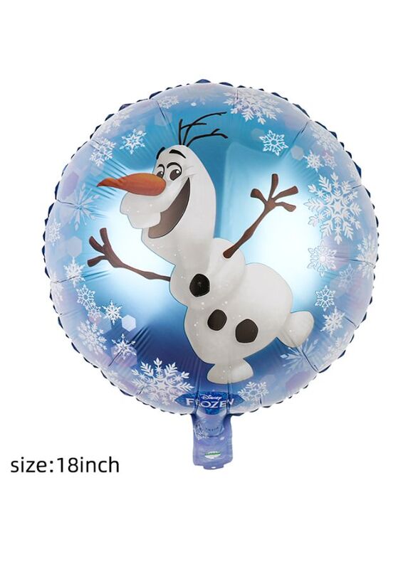 1 pc 18 Inch Birthday Party Balloons Large Size Snowman Foil Balloon Adult & Kids Party Theme Decorations for Birthday, Anniversary, Baby Shower