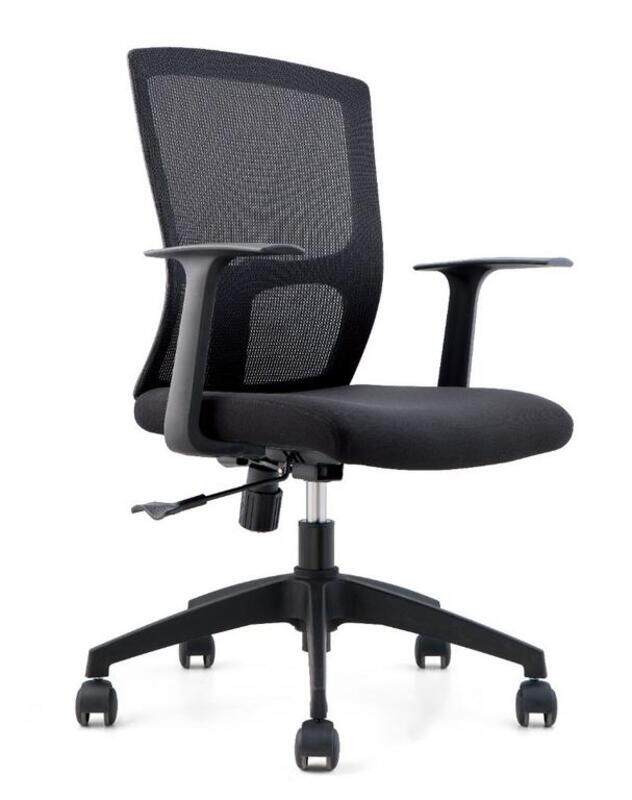 

Front Office Desk Chair Black Mesh