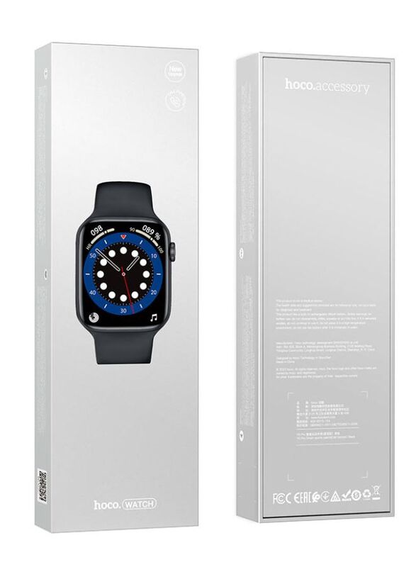 Y5 PRO Smart Watch With Full Display, Smart Split Screen & Long Battery Life, Support Calling, Full Screen, Heart Rate, Step Count, Sleep Alert (Silver)