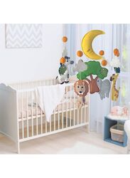 Baby Crib Bed Nursery Mobile Wall Hanging Decor, Baby Bed Mobile for Infants Ceiling Mobile, Cute and Adorable Hanging Decorations, Zoo
