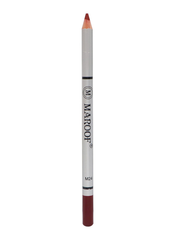 Maroof Soft Eye and Lip Liner Pencil, M24 Rosewood