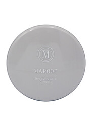 Maroof Three Way Cake Wet and Dry Compact Foundation, 07 Sandy