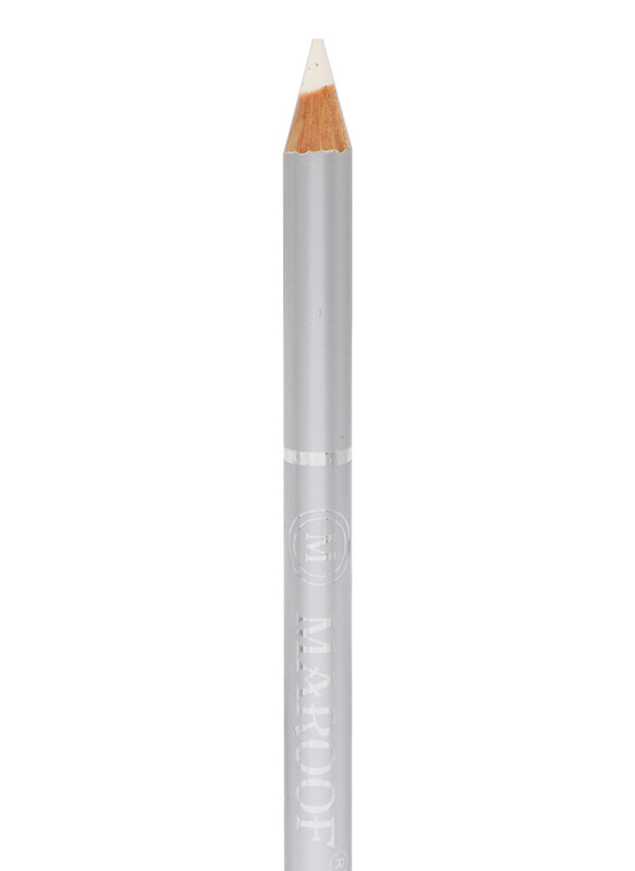 Maroof Soft Eye and Lip Liner Pencil, M35 White