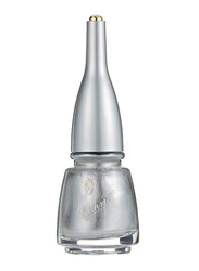 Enthrice Quick Dry Nail Polish, 15ml, 15 Silver, Silver
