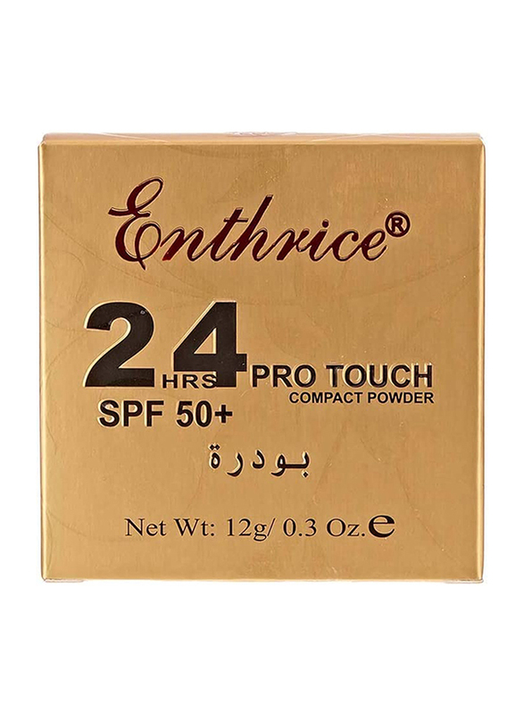 Enthrice 24 Hours Pro Touch Compact Powder, 12gm, 02 Beige