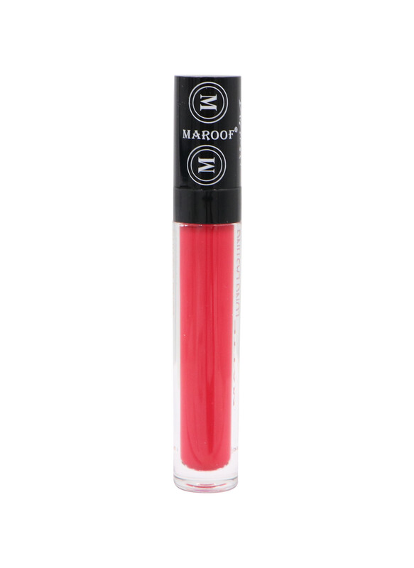 MAROOF Matte Long Lasting Lipgloss 8ml, 12 Kiss Me