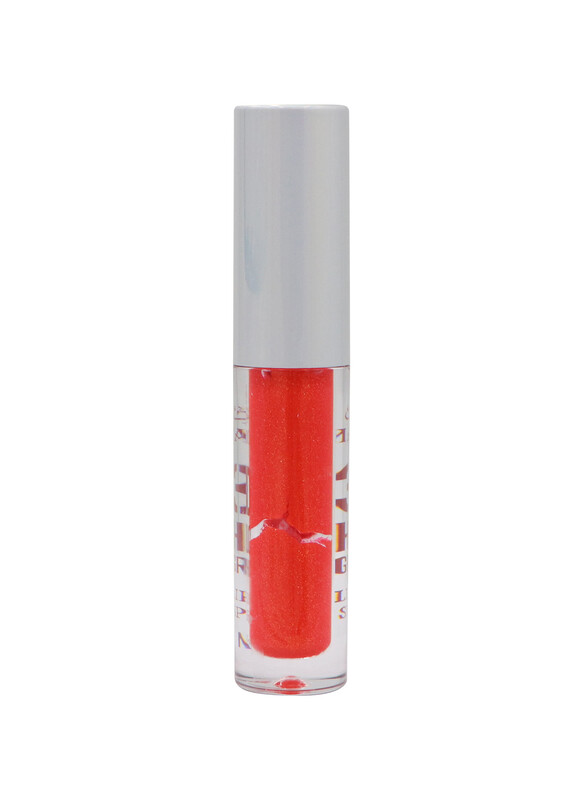 MAROOF 3D Holographic Sparkle Lipgloss 5g, 01 Orange