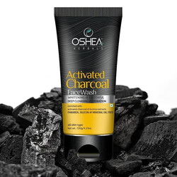 Oshea Herbals Activated Charcoal Face Wash, 120ml