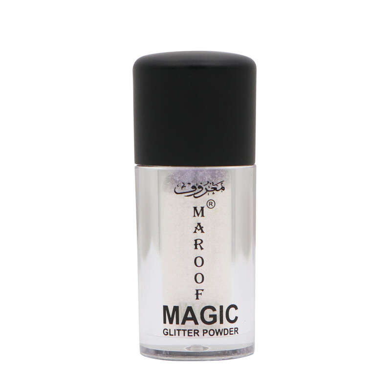 MAROOF Glitter Powder Magic 06 White Gold
