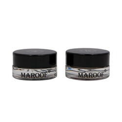 MAROOF Eyebrow Gel 03 Black & Dark Brown