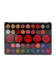 Maroof 36 Eyeshadow & 5 Blusher Long Lasting Non Toxic Professional Palette, Multicolour