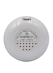 Maroof Three Way Cake Wet and Dry Compact Foundation, 07 Sandy