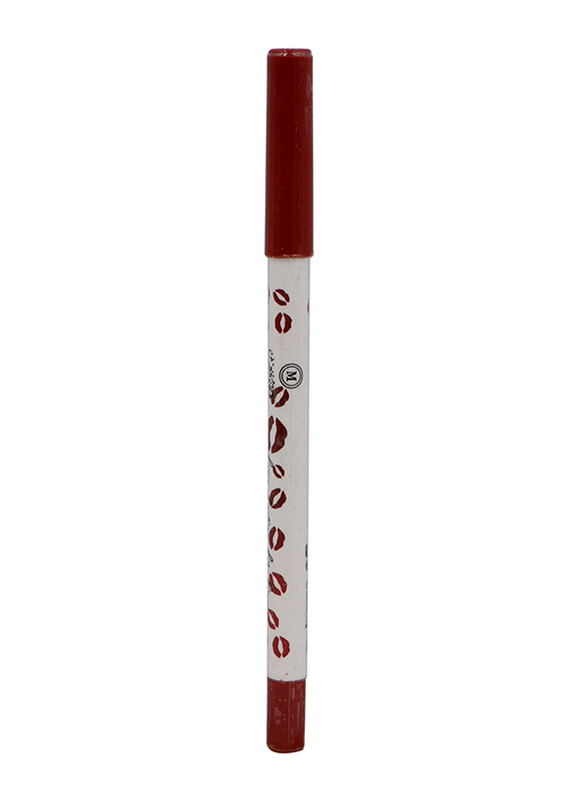 Maroof 24 Hour Long Lasting Water Proof Retractable Matte Lip Liner, 1.2gm, Rosy Lips, Red