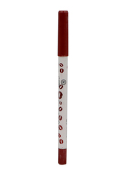 Maroof 24 Hour Long Lasting Water Proof Retractable Matte Lip Liner, 1.2gm, Rosy Lips, Red