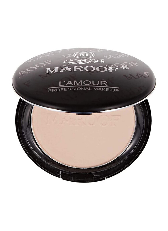 Maroof Makeup Base Primer With Face Powder And SPF30 Liquid Foundation Combo, Pack of 3, Multicolour