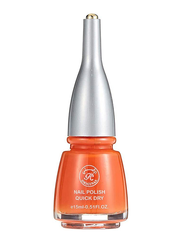 Enthrice Quick Dry Nail Polish, 15ml, 06 Orange, Orange