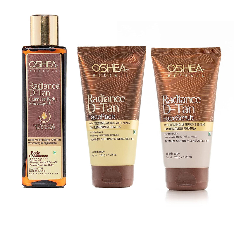 Oshea Herbals Radiance Dtan Set, 420g