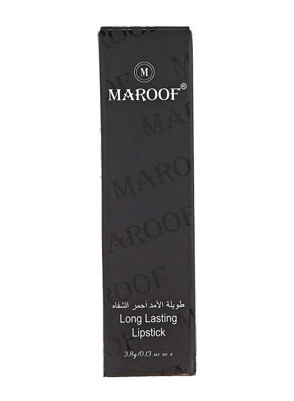 Maroof Long Lasting Lipstick, 3.8g, 10 Orange, Orange