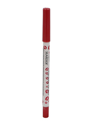 Maroof 24 Hour Long Lasting Water Proof Retractable Matte Lip Liner, 1.2gm, Red Berry, Red