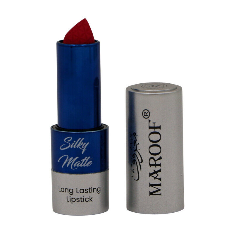 

MAROOF Silky Matte Long Lasting Lipstick 3.8g, 07 Ferocious Pink