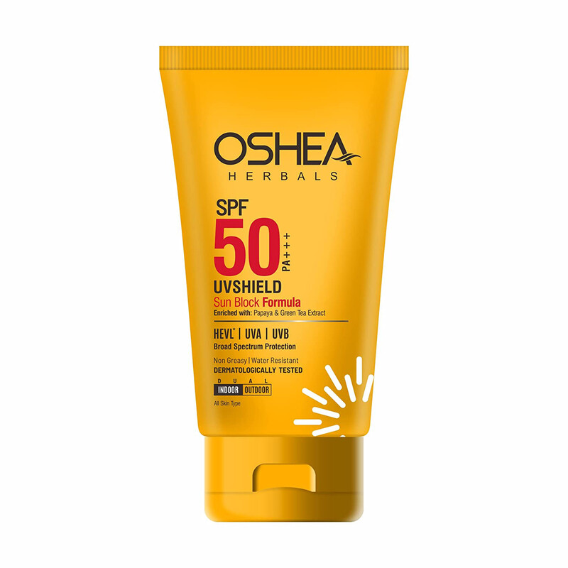 Oshea Herbals UVShield Sun Block Formula SPF 50, 120ml