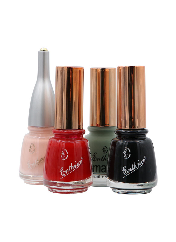 Enthrice Quick Dry Nail Polish 15ml Combo 4-42-48-59 Pack of 4