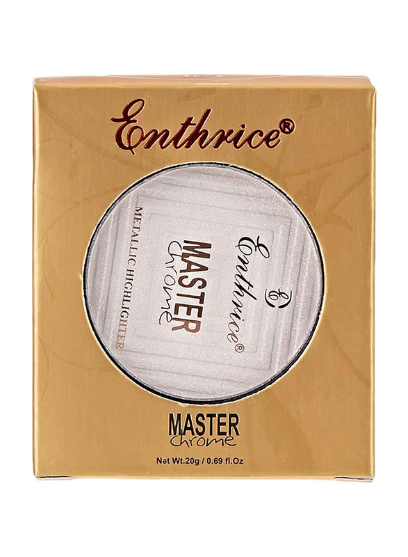 Enthrice Master Rouge Metallic Highlighter, 20gm, 03 Off White, White