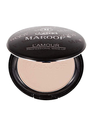 Maroof L'Amour Professional Makeup Pressed Powder, 12g, 03 Beige, Beige