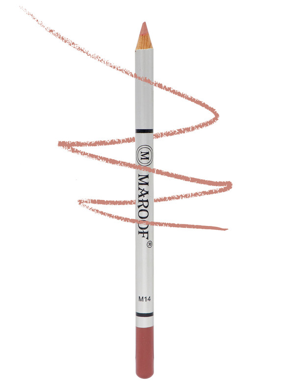 Maroof Soft Eye and Lip Liner Pencil, M14 Nude