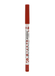 Maroof 24 Hour Long Lasting Water Proof Retractable Matte Lip Liner, 1.2gm, Nude, Beige