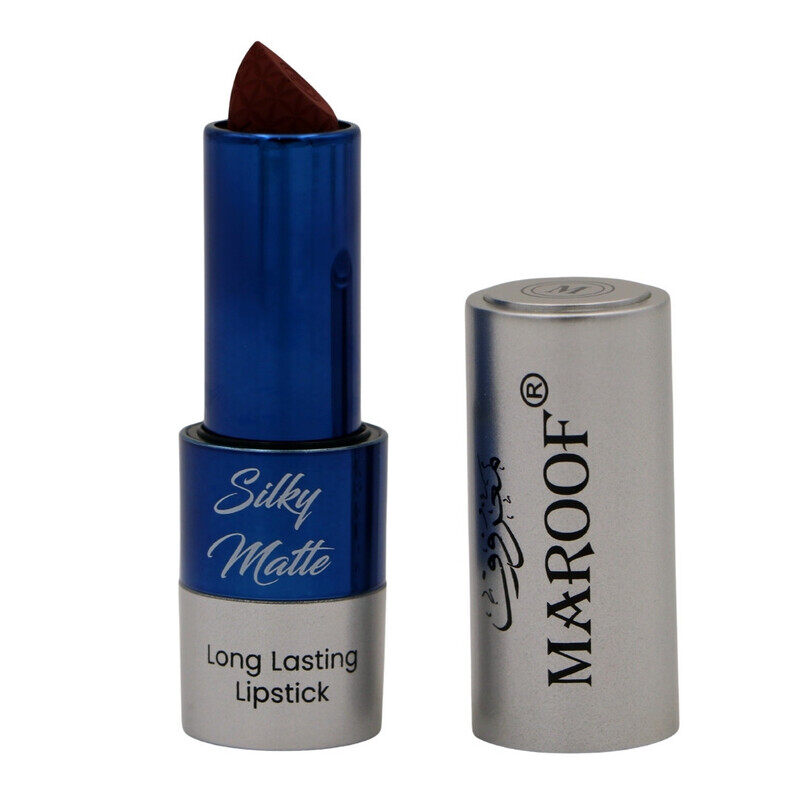 

MAROOF Silky Matte Long Lasting Lipstick 3.8g, 02 Beetroot Burgundy